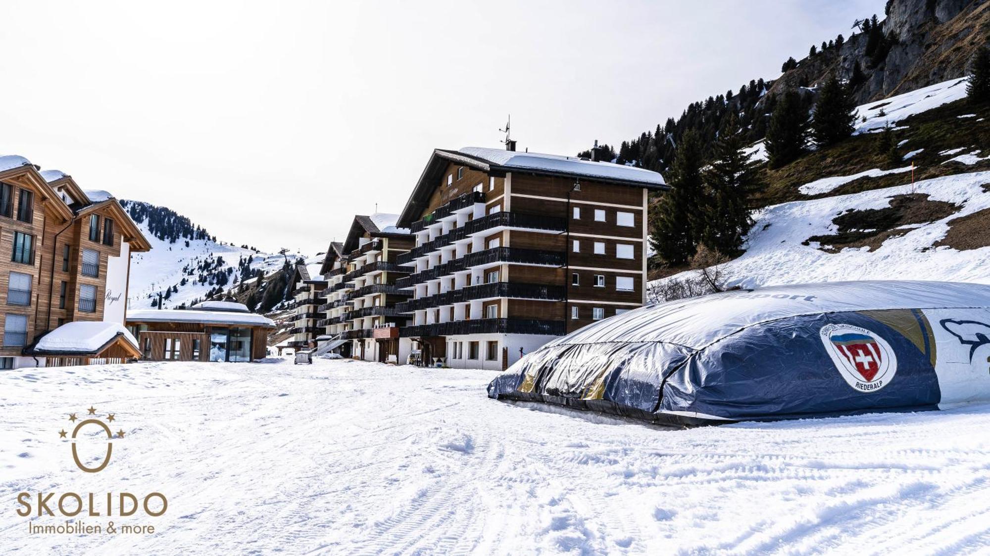 Haus Rhodania Mit Matterhornblick, Riederalp Mitte Ngoại thất bức ảnh